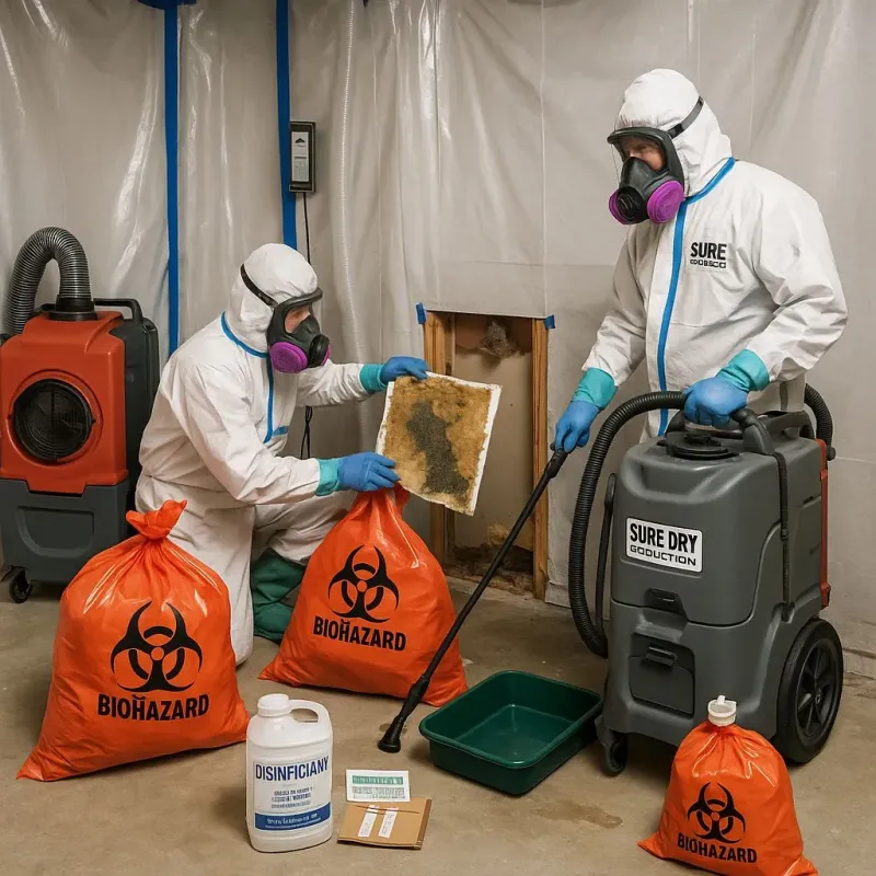 Contaminated Water Handling Protocols process in Madison County, MS
